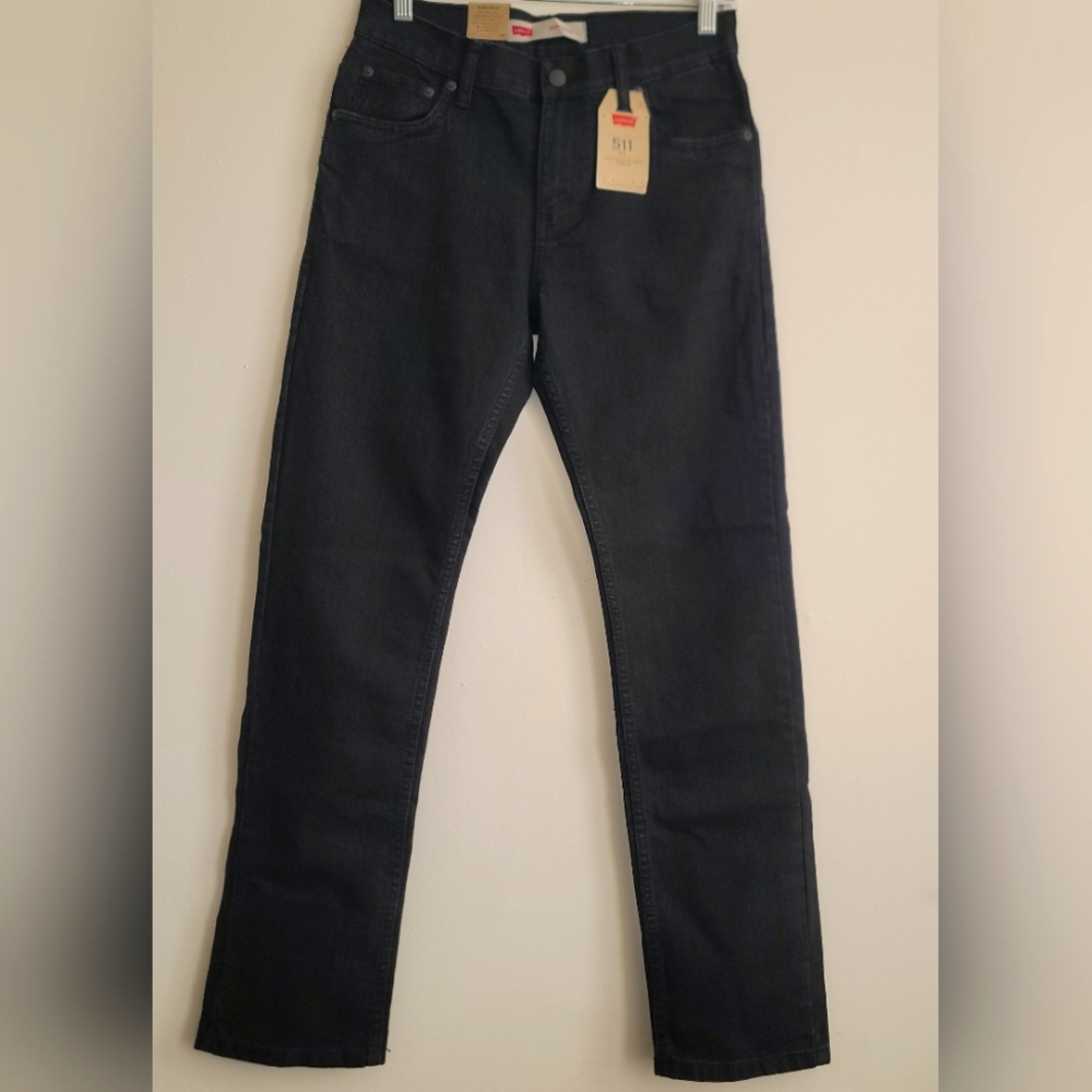 Levi’s 511 Slim Boy's Jean  Size 18‎ Reg ,Black NWT.
